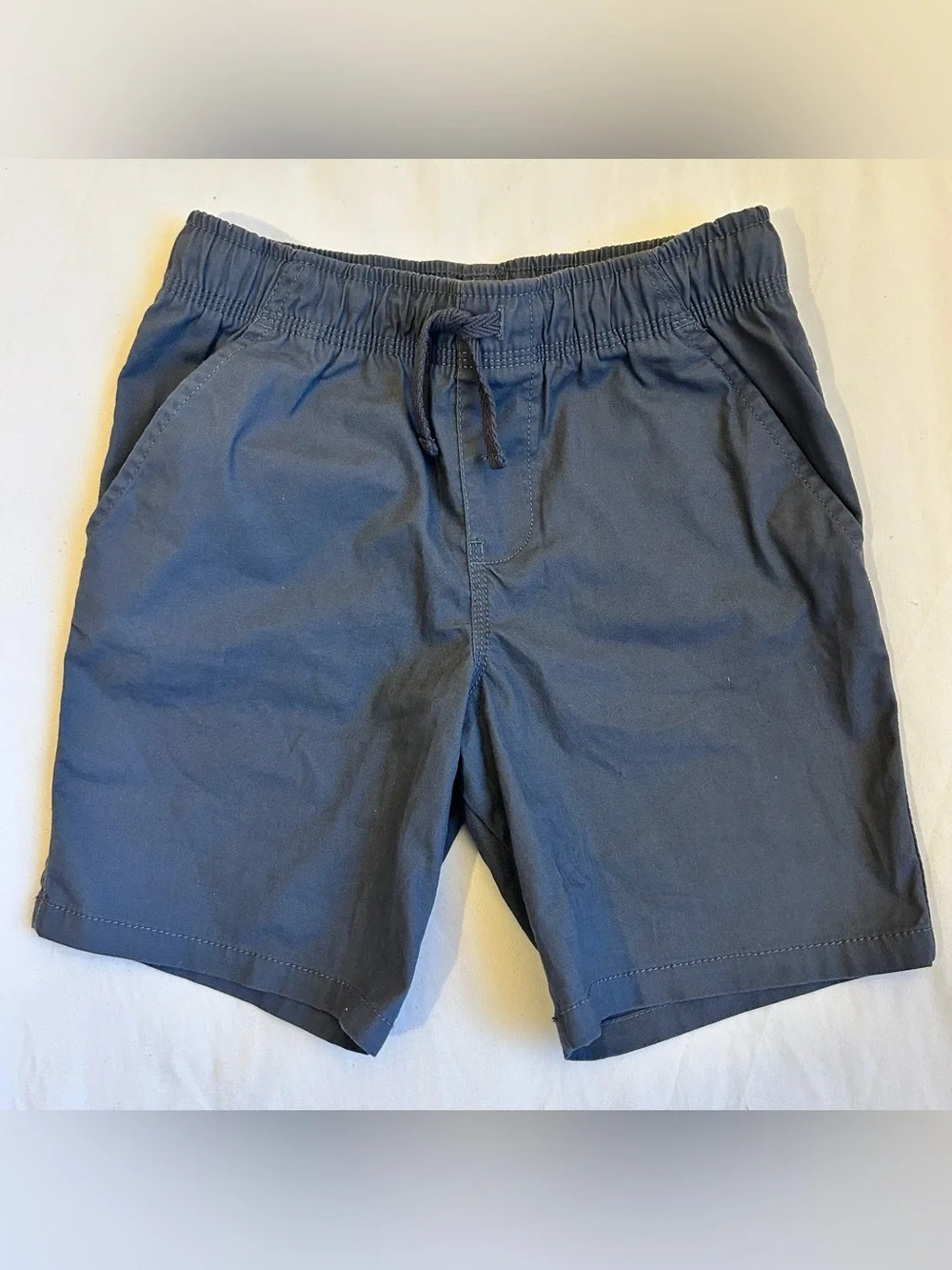OshKosh B'gosh Boys Navy & Gray Elastic Waist Shorts Set
